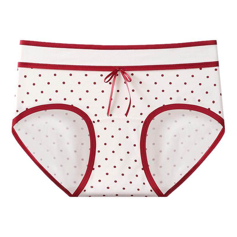 猫人本命年大红色内裤女士纯棉马年结婚礼物甜美中腰抗菌三角短裤,女士内衣/男士内衣/家居服,平角裤,淘宝优惠券,粉丝福利购,淘宝优惠卷