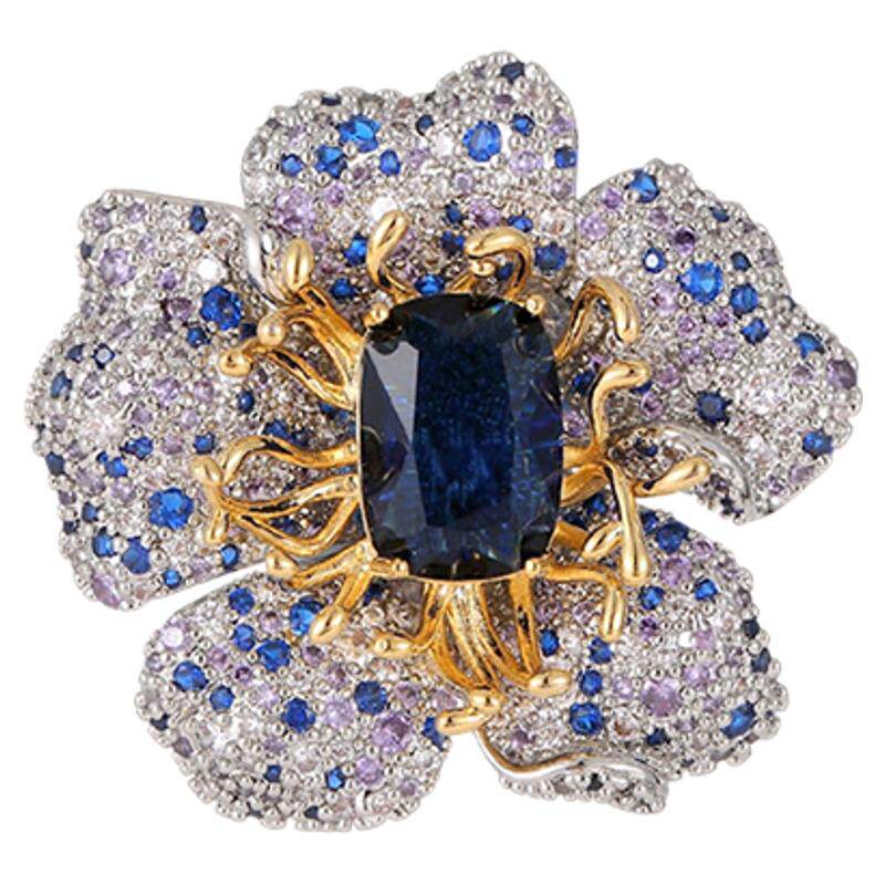 精致高端花朵胸针女款轻奢高级胸花新款时尚气质大气高档别针配饰