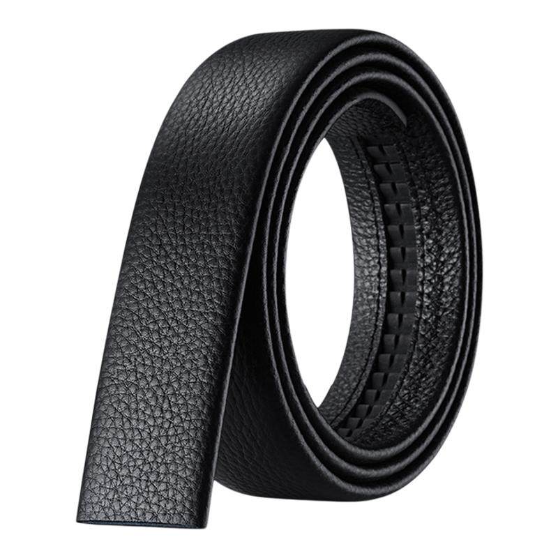 奥康新款男士无头皮带不带头头层牛皮带身自动扣裤腰带高档裤带潮