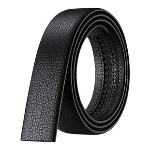 奥康新款男士无头皮带不带头头层牛皮带身自动扣裤腰带高档裤带潮