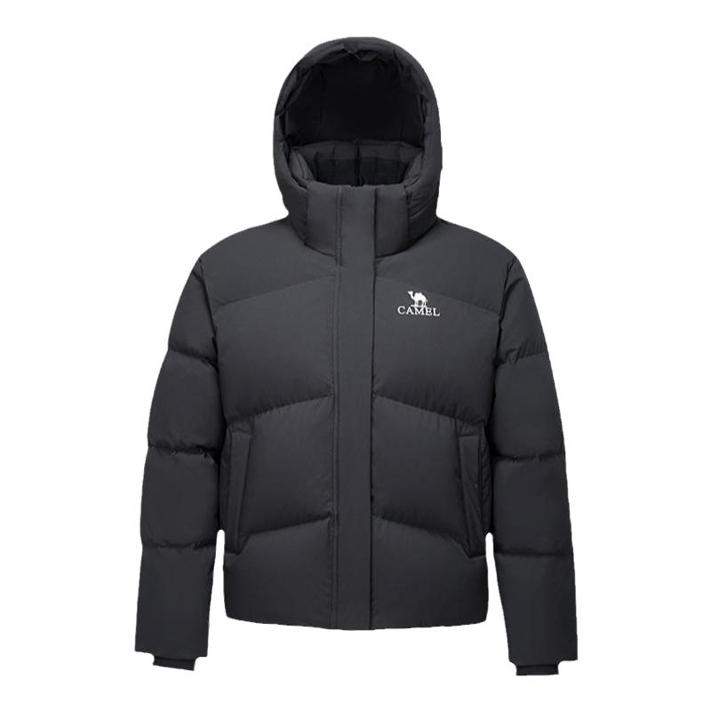 【小红书同款】骆驼羽绒服女装2025冬季新款三防连帽加厚短款外套