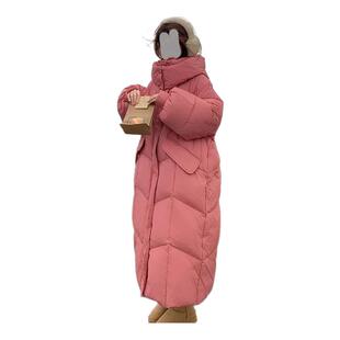 中戏长款加厚棉袄面包服oversize棉衣棉服女冬季外套2026年新款