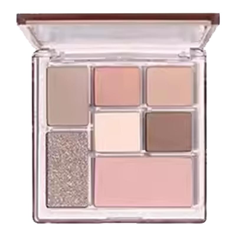 正品juduo橘朵眼影盘玩趣大地色七巧板七色四色淡妆日常粉色新款