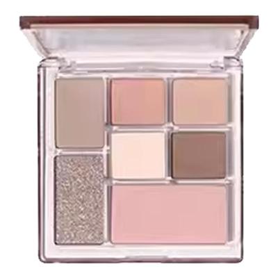 正品juduo橘朵眼影盘玩趣大地色七巧板七色四色淡妆日常粉色新款