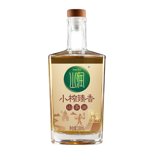 山润小榨臻香山茶油100ml