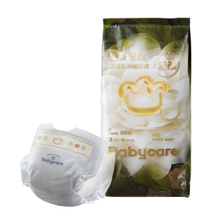 babycare山茶花NB 超薄透氣嬰兒尿不濕試用裝 XL拉拉褲 M紙尿褲