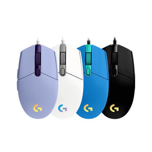 罗技g102二代有线鼠标8000DPI
