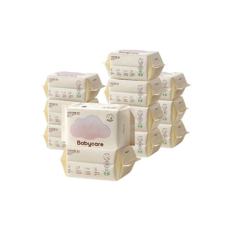 babycare小熊绵柔巾专用80抽加厚儿童绵柔巾婴儿手口专用抽取式,婴童用品,婴童柔巾,淘宝优惠券,粉丝福利购,淘宝优惠卷