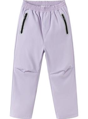 巴拉巴拉儿童羽绒裤户外运动裤子秋冬季男童女童亲子装一家三口潮