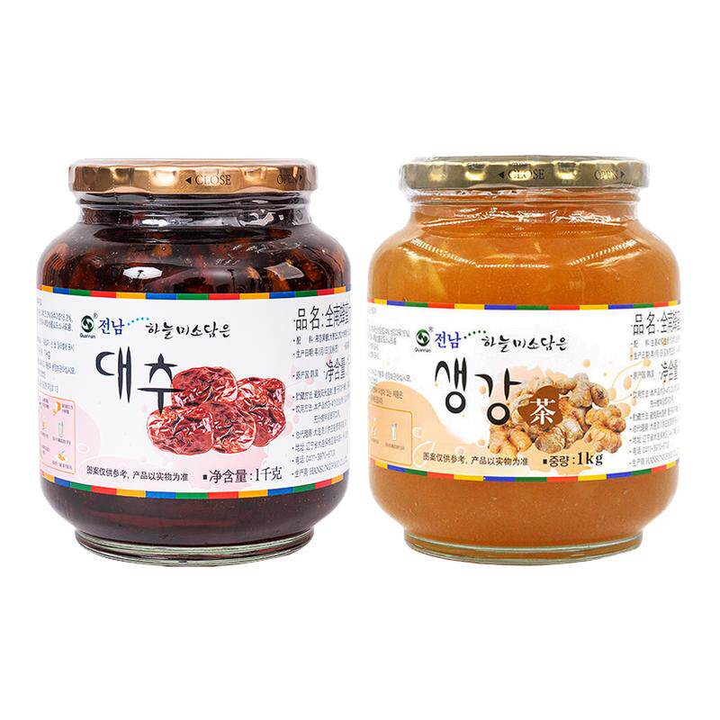 韩国进口全南蜂蜜红枣生姜茶1kg