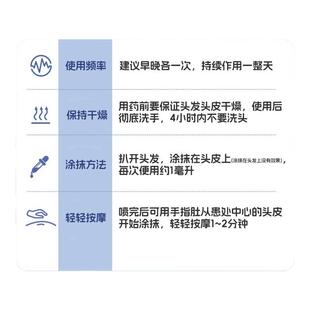 鲁南慧发米诺地尔搽剂男用5%快速防脱生发育发液正品官方增发