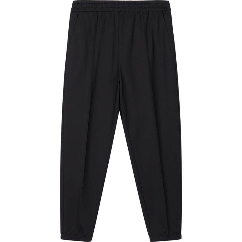 速写outlets奥莱男装春秋休闲裤宽松针织束脚裤运动舒适潮流男