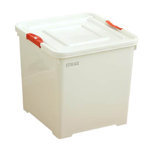 正方形收纳箱箱体超厚带轮摔不坏