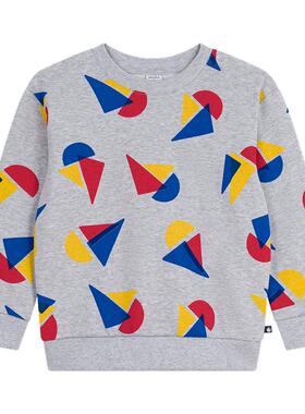 【2025秋冬】Petitbateau小帆船童装男女童休闲印花卫衣A0E7A