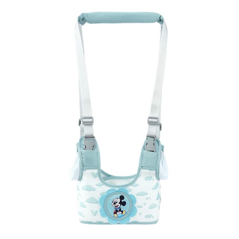 迪士尼婴幼儿童学步带宝宝走路防摔神器牵引绳夏透气防勒小孩站立