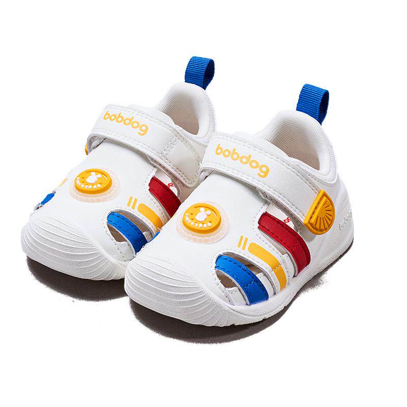 巴布豆男童凉鞋婴儿鞋子夏季透气镂空软底宝宝学步驱蚊鞋儿童童鞋