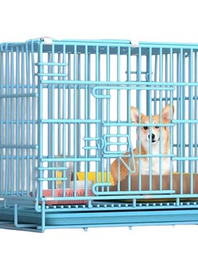 小型犬专用带厕所可折叠铁制兼容
