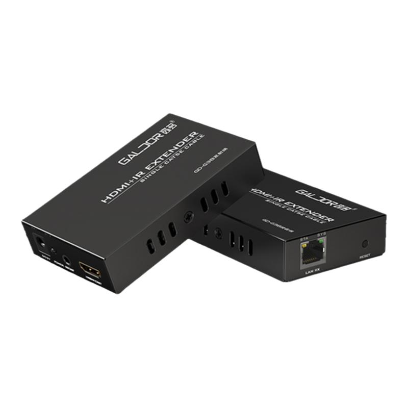 高多 HD高清延长器200米hdmi转网线网口转换1080高速网络连接电视