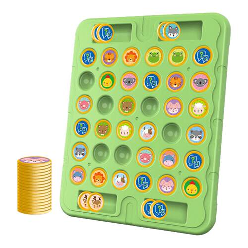 亲子互动翻转棋对对碰儿童翻翻棋双人对战益智动脑专注力训练玩具