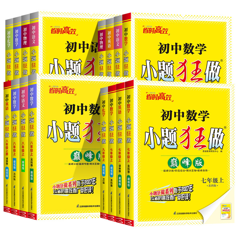 小题狂做提优版巅峰版七八九