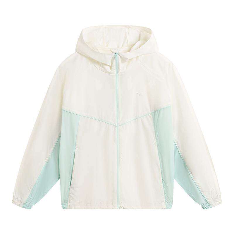 李宁防晒衣女春夏新款轻薄透气抗紫外线皮肤衣运动服外套