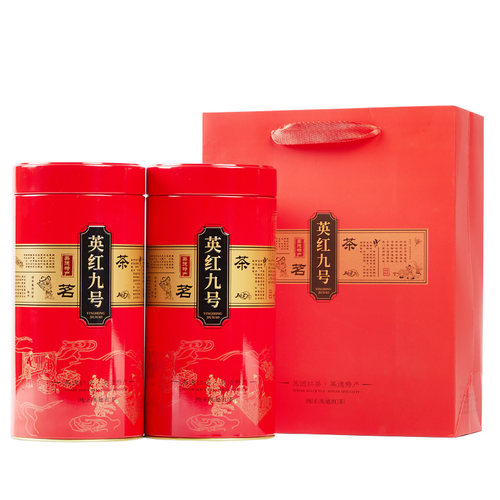 买一送三罐金英红九号浓香型红茶