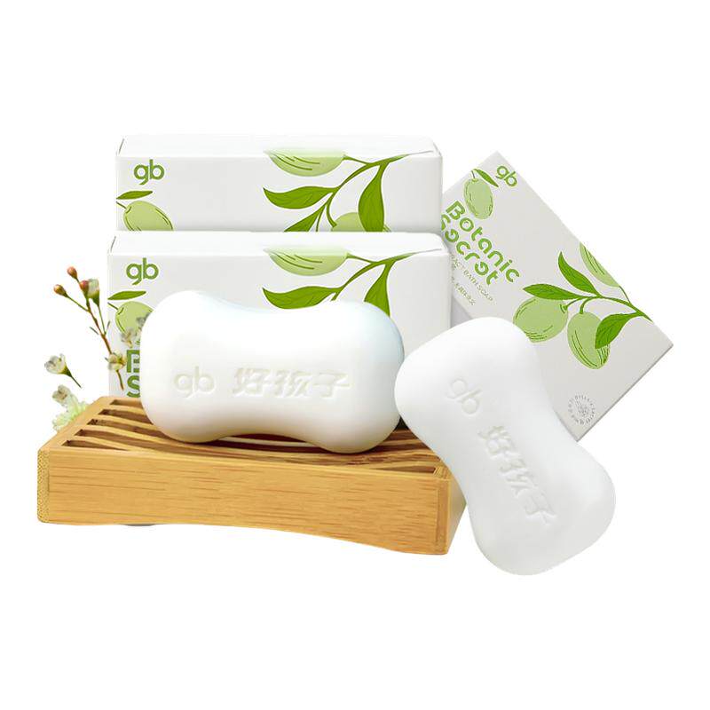 好孩子婴儿洗脸沐浴皂植物配方