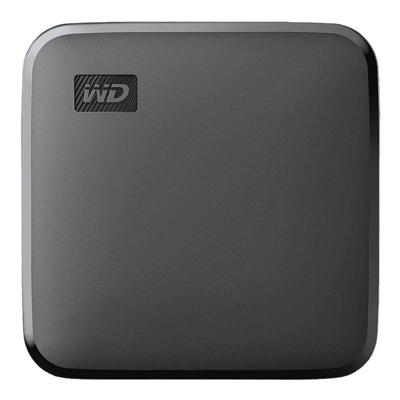 WD西部数据移动固态硬盘1TB/2T小方块笔记本手机小巧防摔西数硬盘