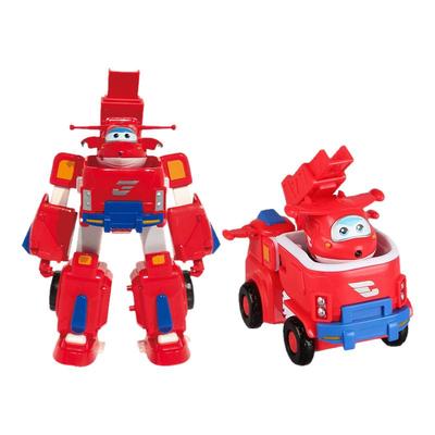 超级飞侠变形机器人Q版合体机甲套装乐迪小爱变形玩具儿童男女孩