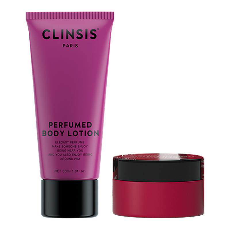 法国clinsis巴黎玫瑰香氛身体磨砂膏清洁去角质by