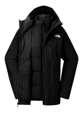 TheNorthFace北面秋冬新款女士North Table三合一鹅绒冲锋衣8ED1