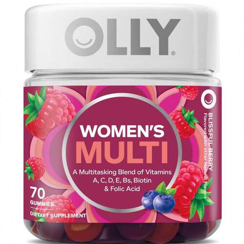 【百亿补贴】olly女性复合维生素软糖提高女士抵抗综合免疫力正品