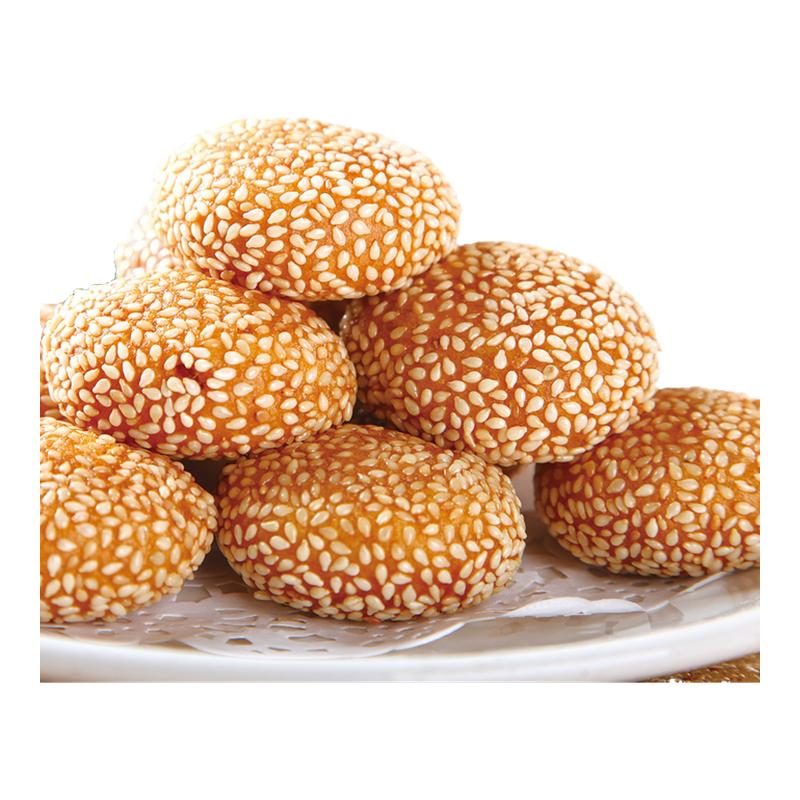 徐州特产芝麻饼金钱饼老式传统糕