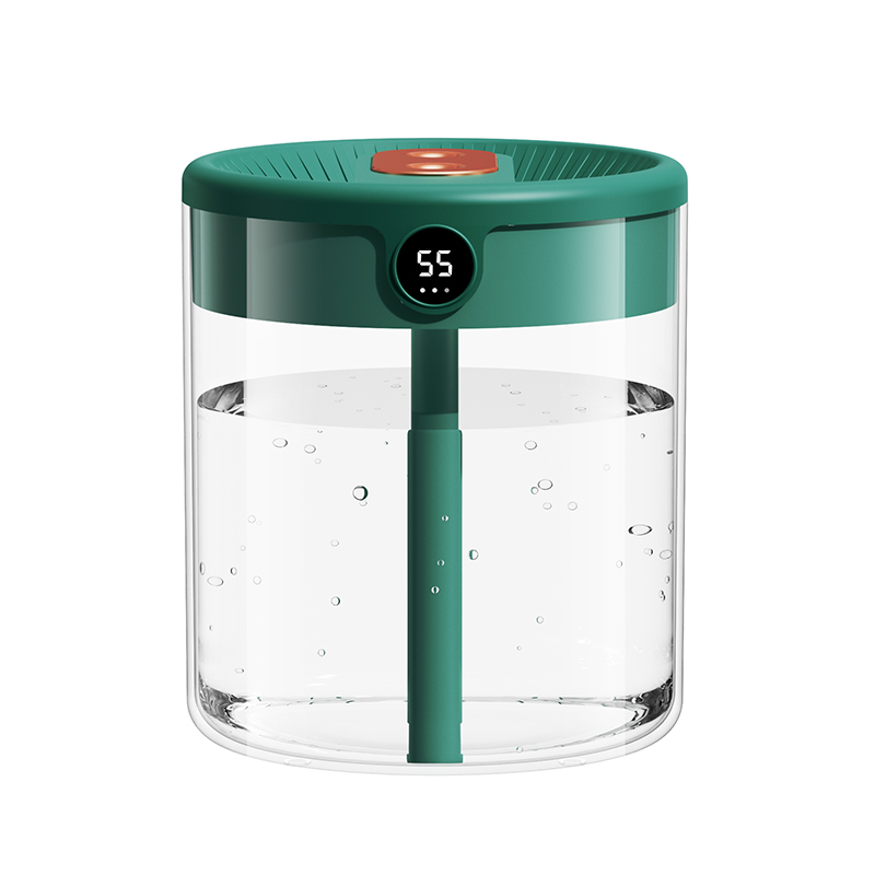 【2L双喷大雾量】空气加湿器2025新款小型家用卧室空调房保湿器办公室桌面学生宿舍静音无线便携迷你喷雾