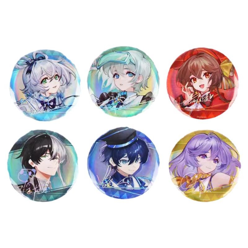 Vsinger素面镭射马口铁徽章