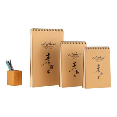 亚鑫A4素描本8k学生专用16k美术生绘画专用动漫人物硬壳高颜值加厚绘画牛皮纸画画人物漫画速写本子