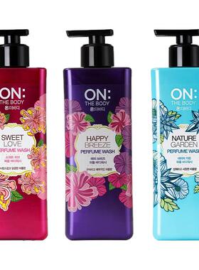 韩国LG ON安宝笛香水沐浴露持久留香72小时香体乳液正品男女通用