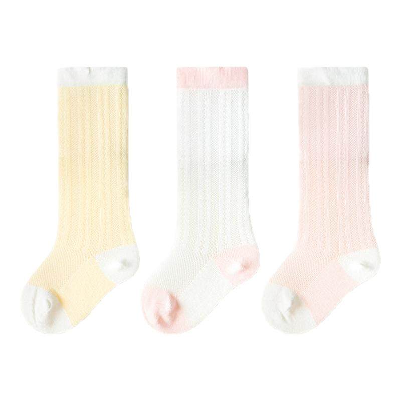 巴拉巴拉婴儿长筒袜夏季网眼薄款透气男女童宝宝过膝防蚊袜三双装,童装/婴儿装/亲子装,儿童袜子(0-16岁),淘宝优惠券,粉丝福利购,淘宝优惠卷