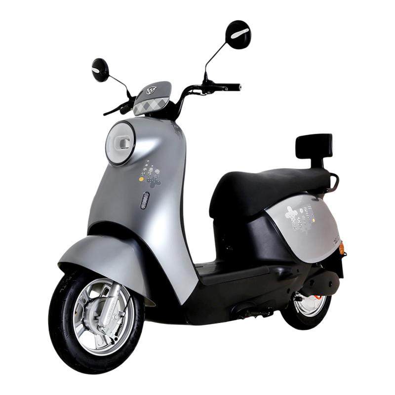 【门店自提】绿源电动车60V20Ah铅酸长续航成人代步电动摩托车MOK