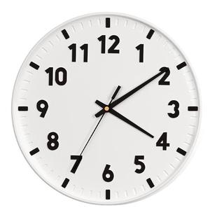 简约现代挂钟客厅家用2025新款钟表时尚静音机芯挂表教室墙石英钟