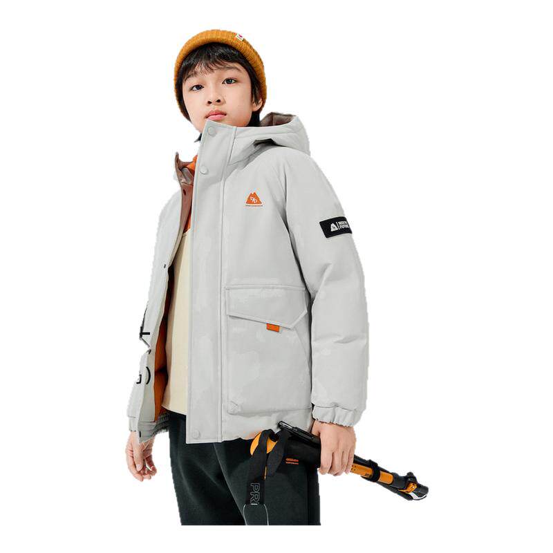 巴拉巴拉男童硬壳冲锋衣羽绒服厚