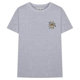 活力纯色圆领短袖 休闲简约时尚 T恤夏款 TeenieWeenie小熊女装