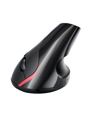 人体工学有线鼠标USB垂直鼠标笔记本台式电脑办公滑鼠缓解酸痛女