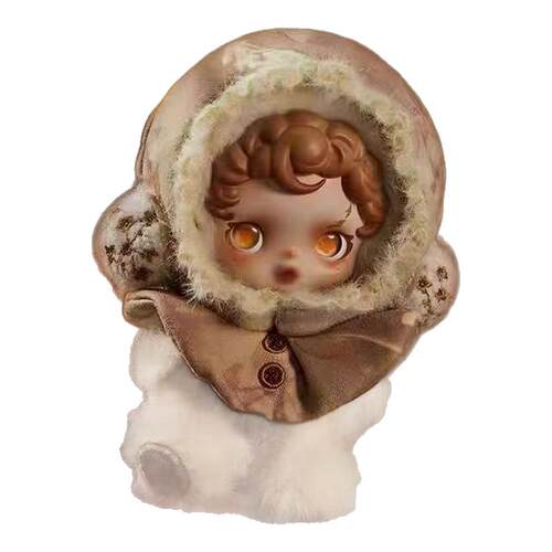 壹号POPMART泡泡玛特SKULLPANDA不眠剧场系列毛绒公仔挂件盲盒礼