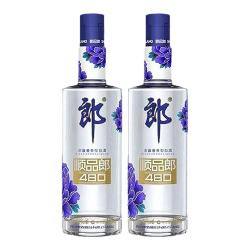 ��˫ƿ���ɾ�˳Ʒ����˳45��Ũ�������Ͱ׾�480ml�ٷ���Ʒ��ʳ�� ˳Ʒ�� 480ml*2ƿ 90Ԫ