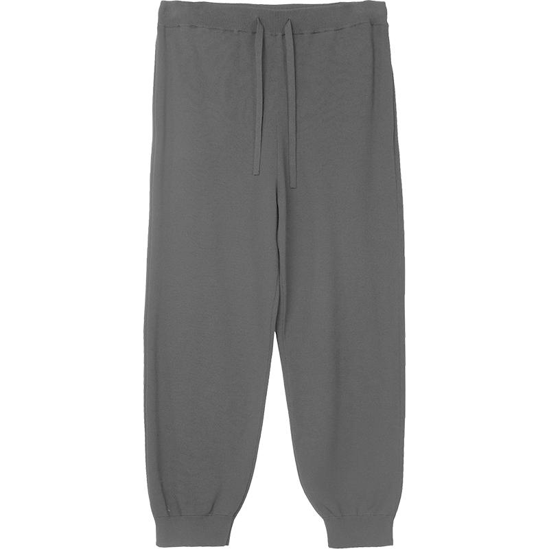 商场同款九分裤速写宽松时尚