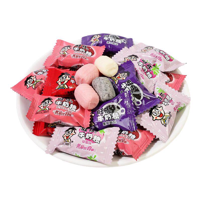 旺仔牛奶糖混合口味散装结婚庆旺旺糖果软糖儿童零食年货糖果批发