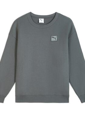 PUMA彪马男装2025冬季新款PRIME ESS Crew DK针织卫衣635707