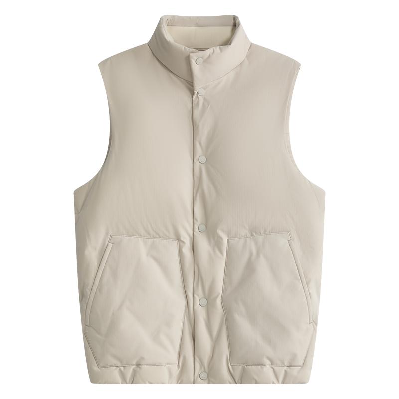 【三防面料】ZIOZIA通勤男装25秋易打理防风立领羽绒马甲ZVPE4252