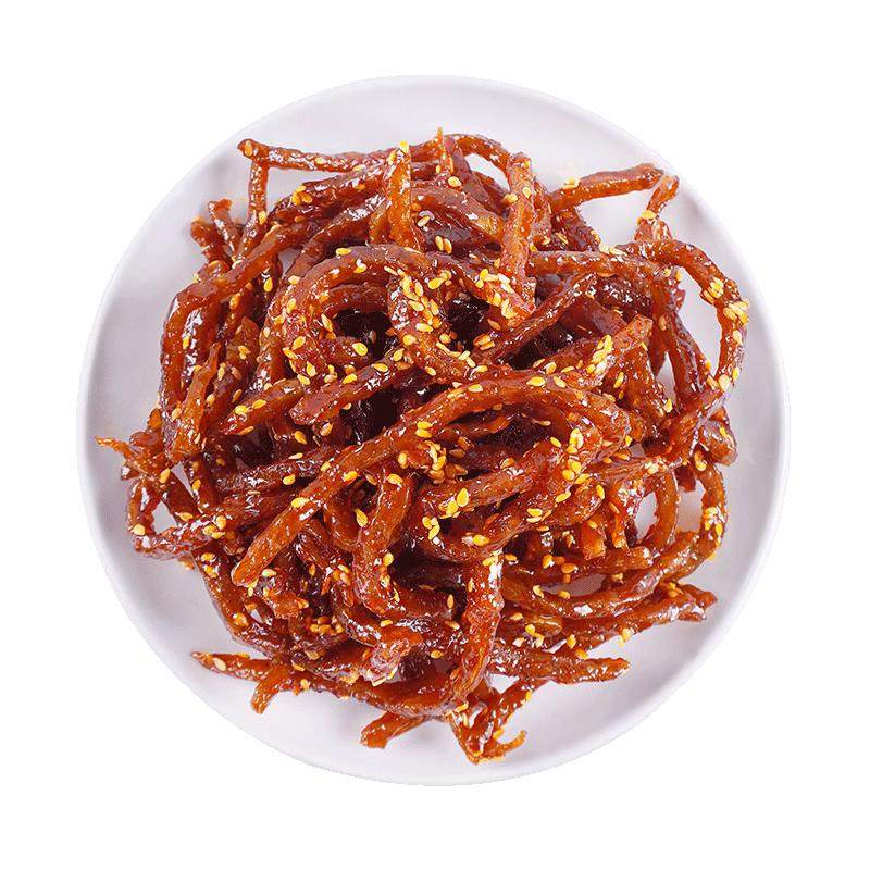 香辣蜜汁鳗鱼丝即食零食海味海鲜小鱼干休闲食品解馋网红孕妇小吃
